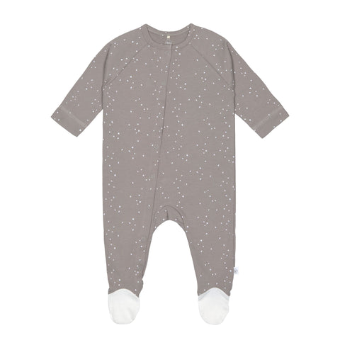 Lassig - 4kids - Pyjama with feet GOTS -  Cozy Colors Wear - Sprinkle taupe