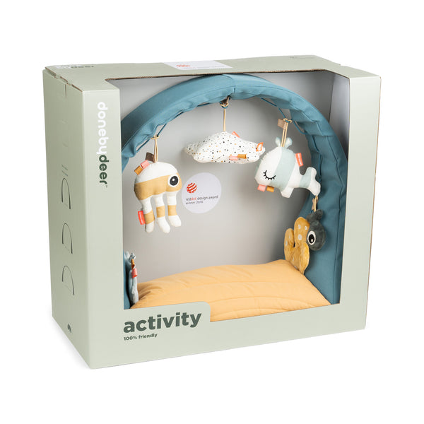 Done by Deer - Activity Gym with Play Mat Sea Friends Colour Mix
