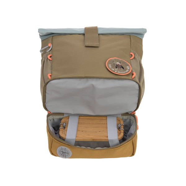 Lassig - 4kids - Mini Rolltop Backpack- Olive