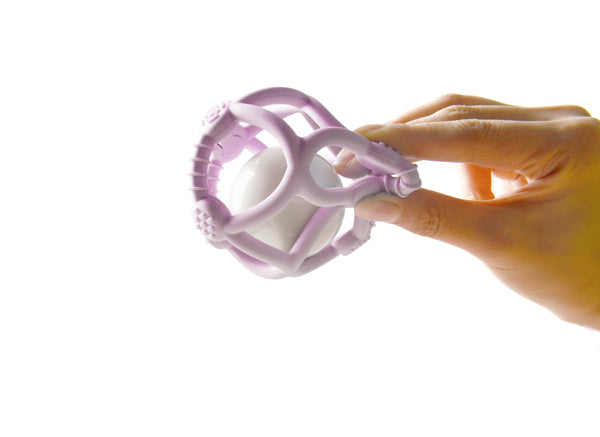 Kidsme -  Silicone Teething Ball - Plum