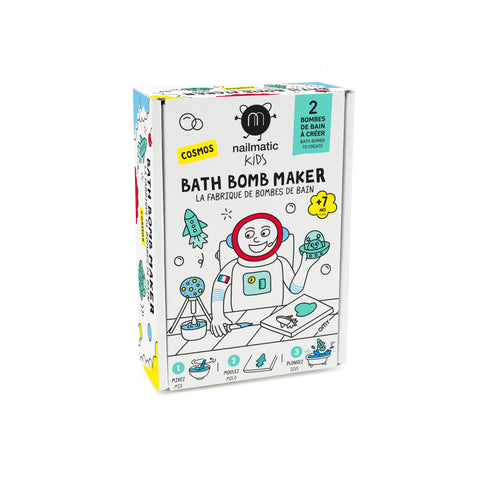 Nailmatic Kids - Bath Bomb Maker (2 shapes) - Cosmos