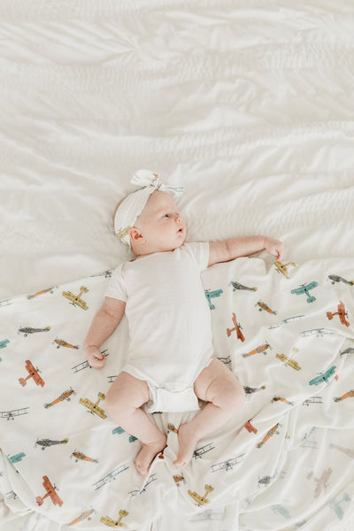 Copper Pearl - Ace Swaddle Blanket