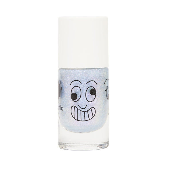 Nailmatic Kids- Water-based nail polish for kids- Merlin- Pearly Blue