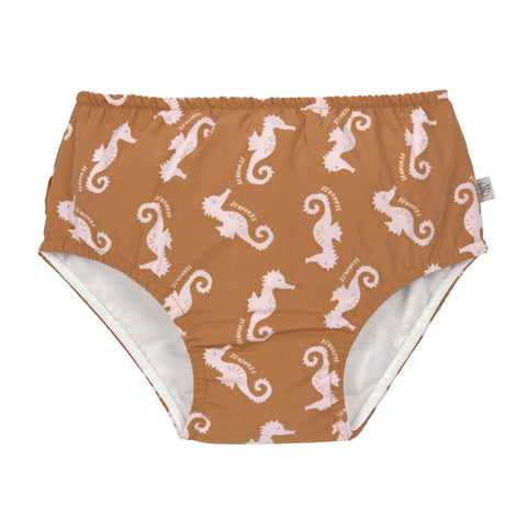Lassig Swimwear - Swim Diaper - Seahorse Caramel