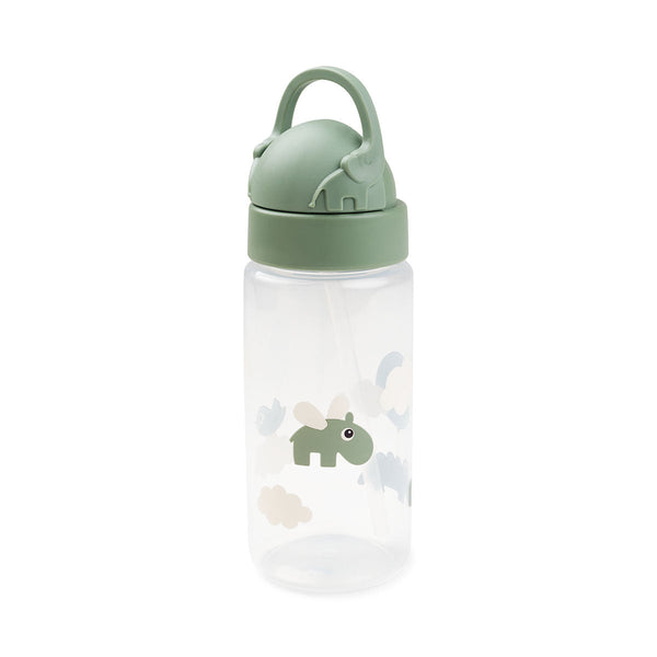 Done by Deer - Straw bottle Happy clouds Green