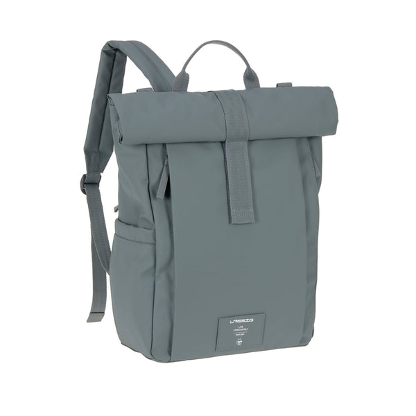 Lassig - Green Label - Diaper bag - Rolltop Up Backpack Olive