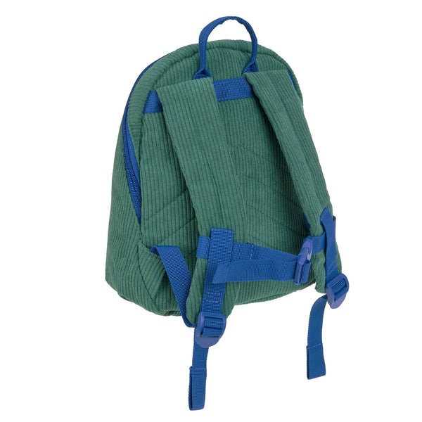 Lassig - Little Gang - Tiny Backpack Cord - Fun Ocean Green