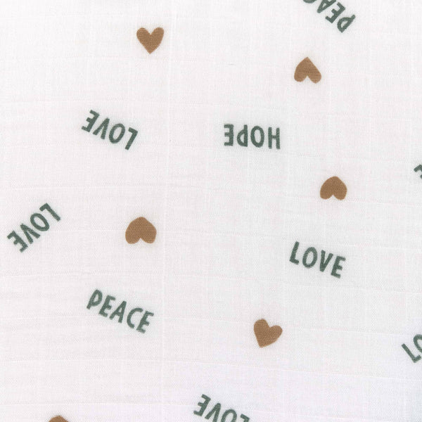 Lassig - Happy Rascals - Heavenly soft Blanket 100 x 100 cm - Heart