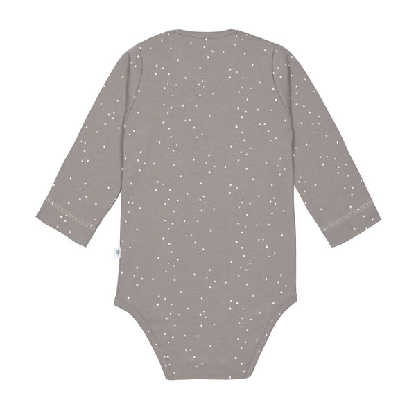 Lassig - 4kids - Long Sleeve Body Wrap GOTS -  Cozy Colors Wear - Sprinkle taupe
