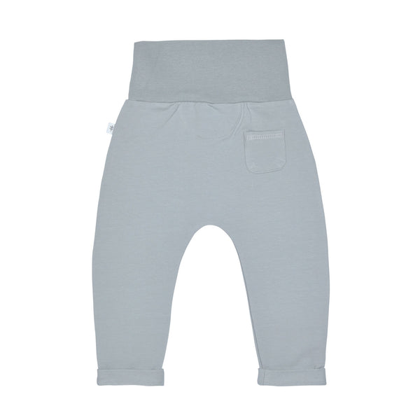 Lassig - 4kids - Baby Pants organic cotton -  Cozy Colors Wear - Light blue