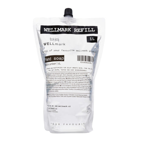 Wellmark - Refill Hand Soap 1000ml Black Amber