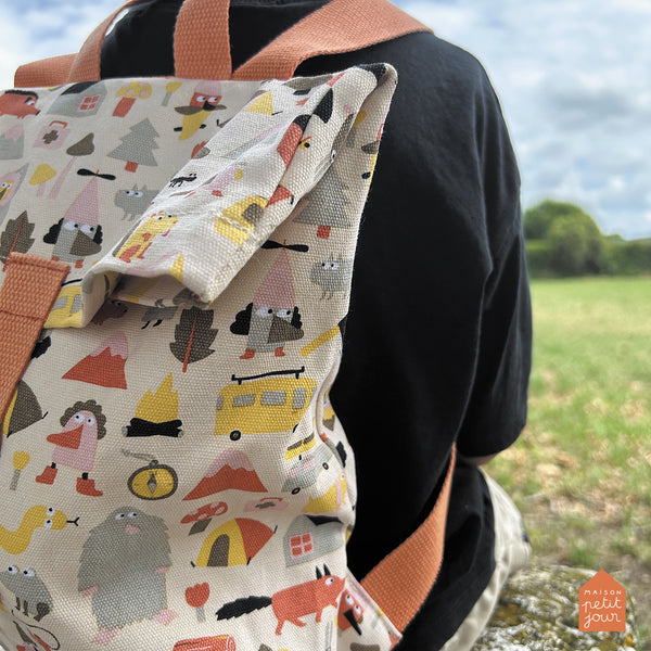 Maison Petit Jour - Backpack Mini Messenger - L'AVENTURE - Prepack of 2 - $20.00