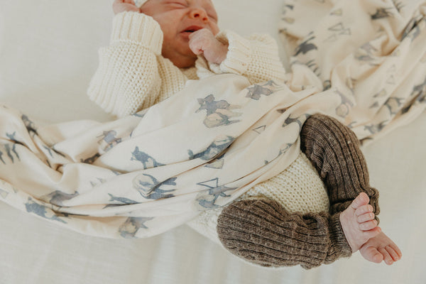 Copper Pearl - Cody Swaddle Blanket