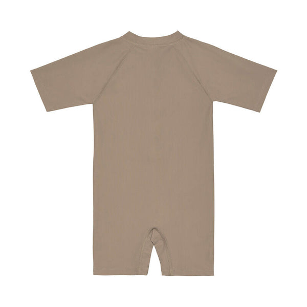 Lassig Swimwear - Short Sleeve Sunsuit - Choco