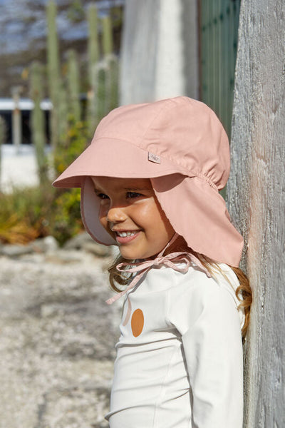 Lassig Swimwear - Sun Protection Flap Hat - Pink