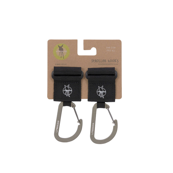 Lassig - Casual - Accessories - Stroller Hooks with Carabiner (2 pcs)