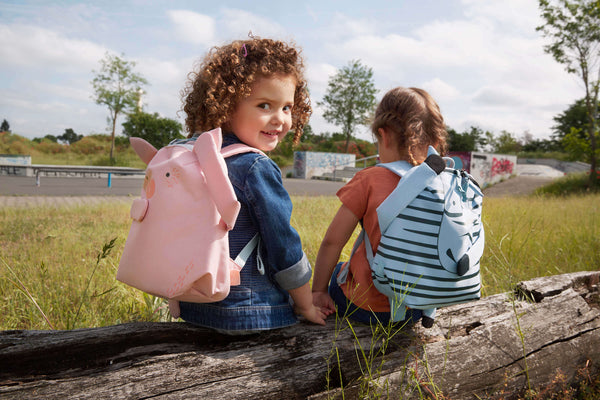 Lassig - 4kids - Tiny Backpack - About Friends Dino Pink