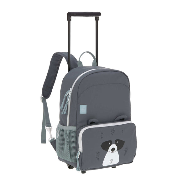 Lassig - 4kids - Trolley Backpack - About Friends Racoon