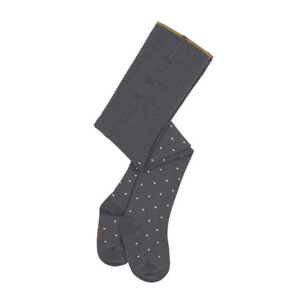 Lassig - 4babies - Tights GOTS - Dots Anthracite