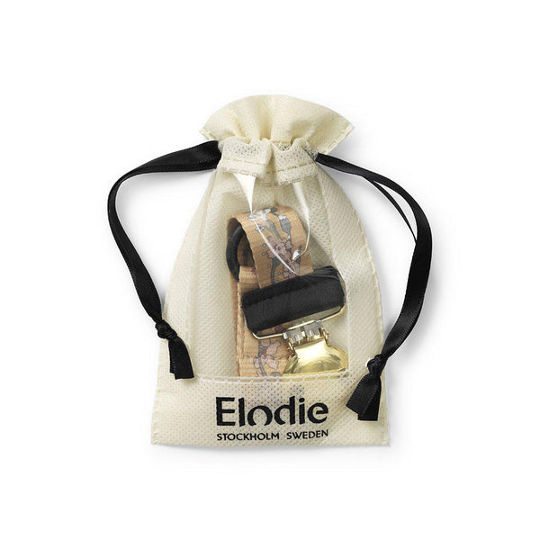 Elodie Details - Pacifier Clip - Golden Vintage Flower