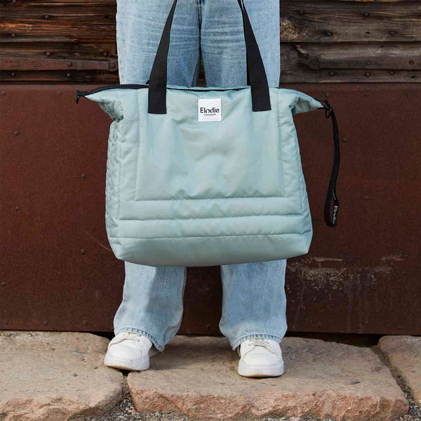 Elodie Details - Changing Bag Quilted - Pebble Green