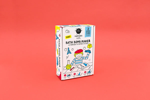 Nailmatic Kids - Bath Bomb Maker (2 shapes) - Paris