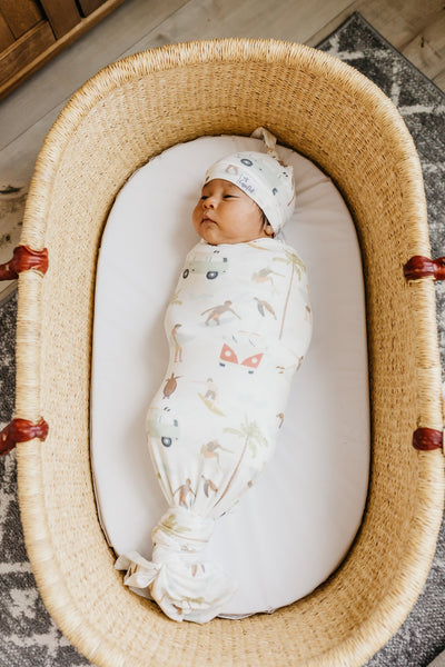 Copper Pearl - Maui Swaddle Blanket