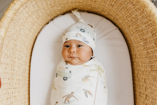 Copper Pearl - Maui Swaddle Blanket