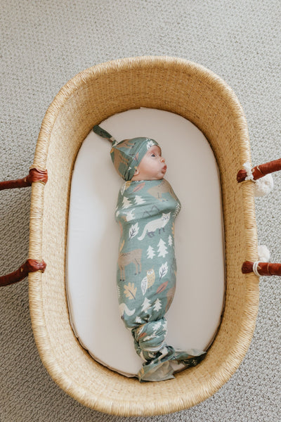 Copper Pearl - Atwood Swaddle Blanket