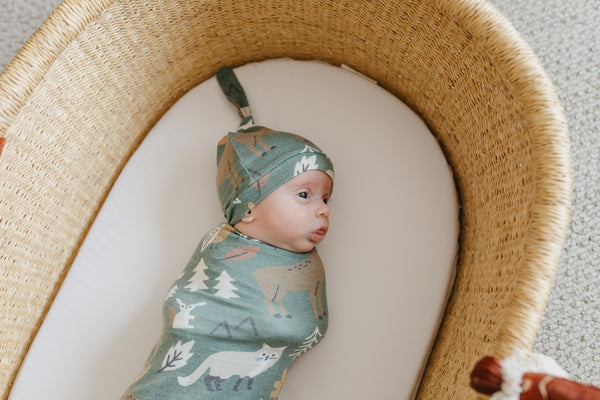 Copper Pearl - Atwood Swaddle Blanket
