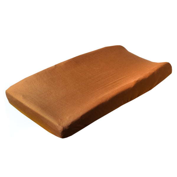 Copper Pearl - Camel Diaper Changing Pad Cover