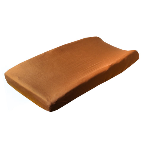 Copper Pearl - Camel Diaper Changing Pad Cover