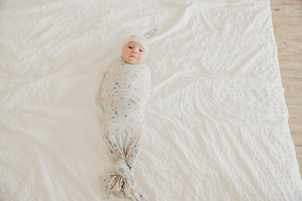 Copper Pearl - Cosmos Swaddle Blanket