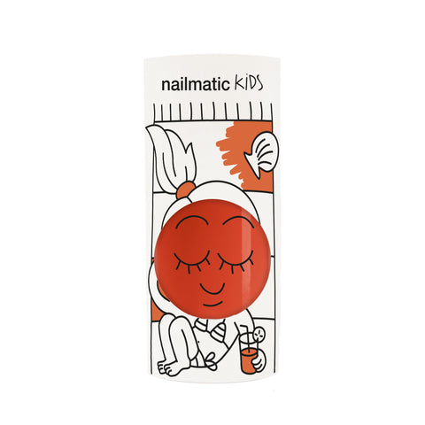 Nailmatic Kids- Water-based nail polish for kids- Dori - Orange