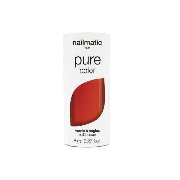 Nailmatic Adult- PURE Color Plant Based Nail Polish - Georgia – Poppy Red