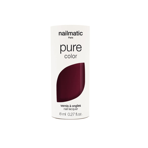 Nailmatic Adult- PURE Color Plant Based Nail Polish - Grace – Deep Red