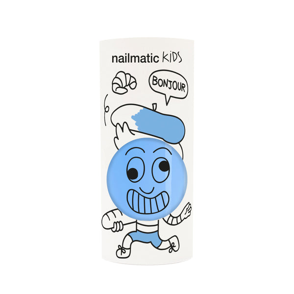 Nailmatic Kids- Water-based nail polish for kids- Gaston - Sky Blue