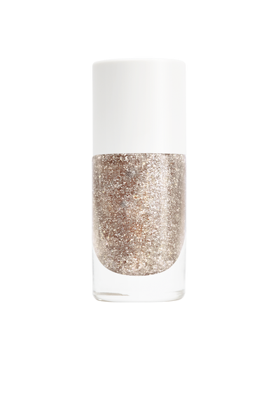 Nailmatic Adult- PURE Color Plant Based Nail Polish - Lucia – Gold Glitter