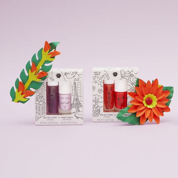 Nailmatic Kids - Lovely City - Rollette Nail Polish Duo Set