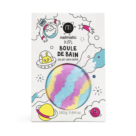 Nailmatic Kids- Colouring and soothing bath bomb for kids - Galaxy