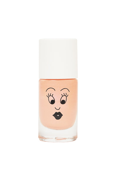 Nailmatic Kids- Water-based nail polish for kids- Flamingo - Pearly Neon Coral