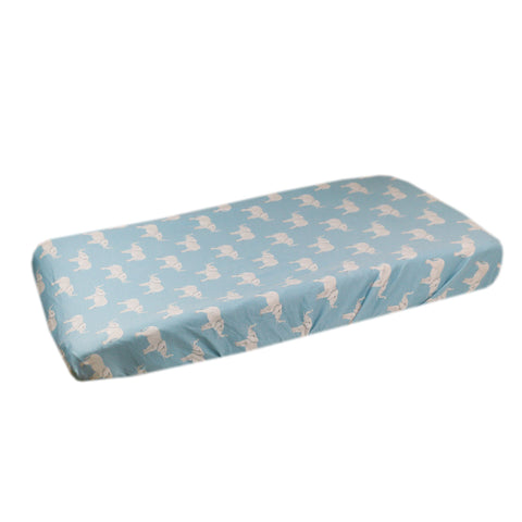Copper Pearl - Peanut Diaper Changing Pad Cover