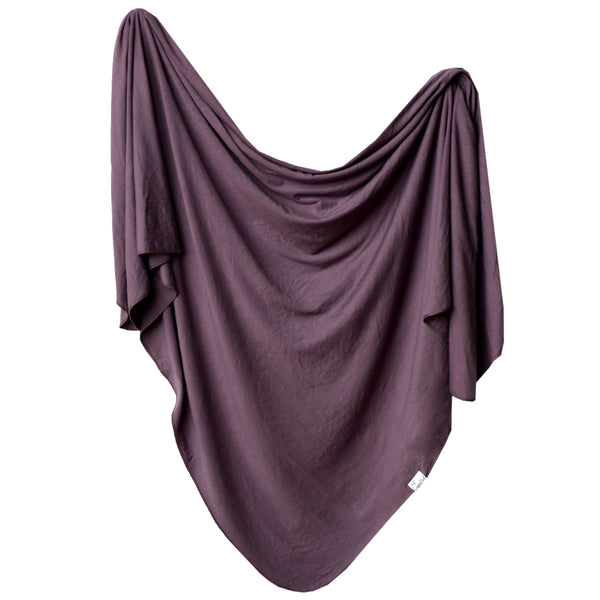 Copper Pearl - Plum Swaddle Blanket