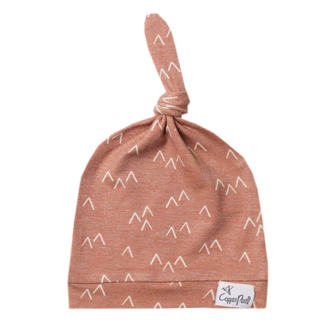 Copper Pearl - Rocky Top Knot Hat