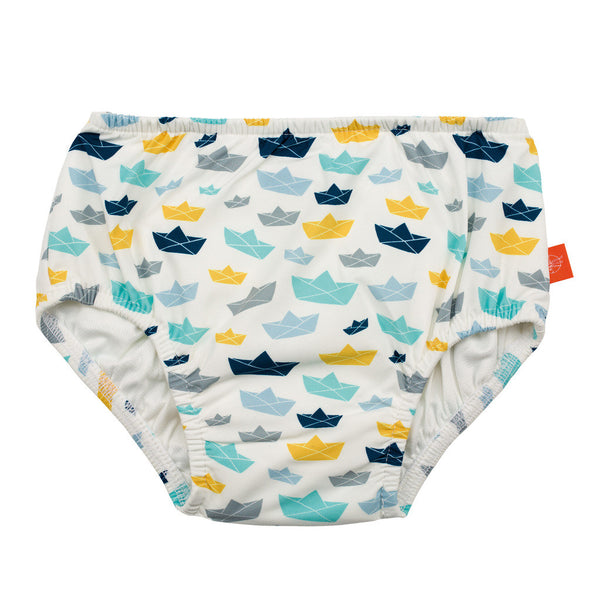 Lassig Swimwear - Boys - Swim Diaper Paper Boat