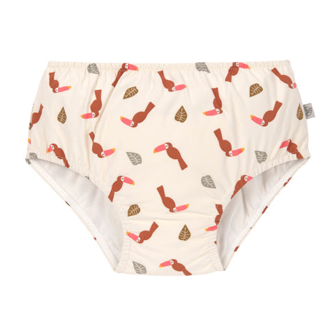Lassig Swimwear - Swim Diaper -  Toucan offwhite