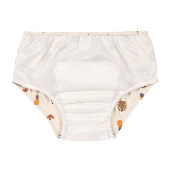 Lassig Swimwear - Swim Diaper -  Botanical offwhite