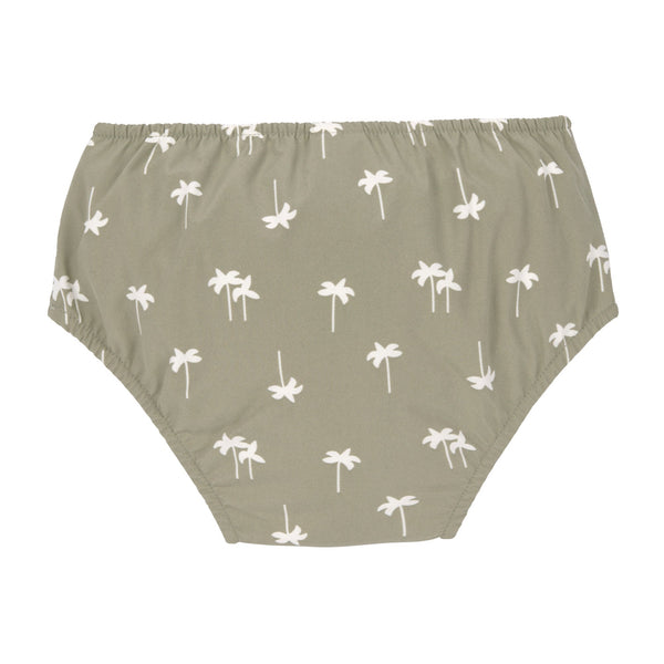 Lassig Swimwear - Swim Diaper -  Palms olive