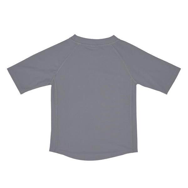 Lassig Swimwear - Short Sleeve Rashguard - Palms grey/rust