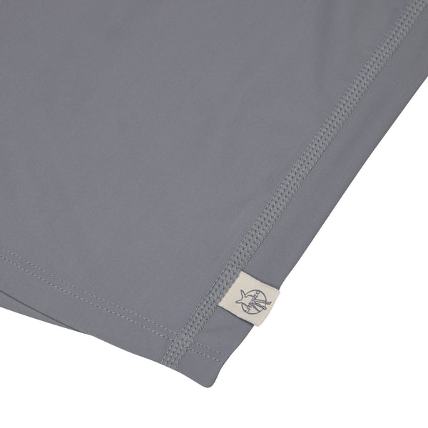 Lassig Swimwear - Short Sleeve Rashguard - Palms grey/rust